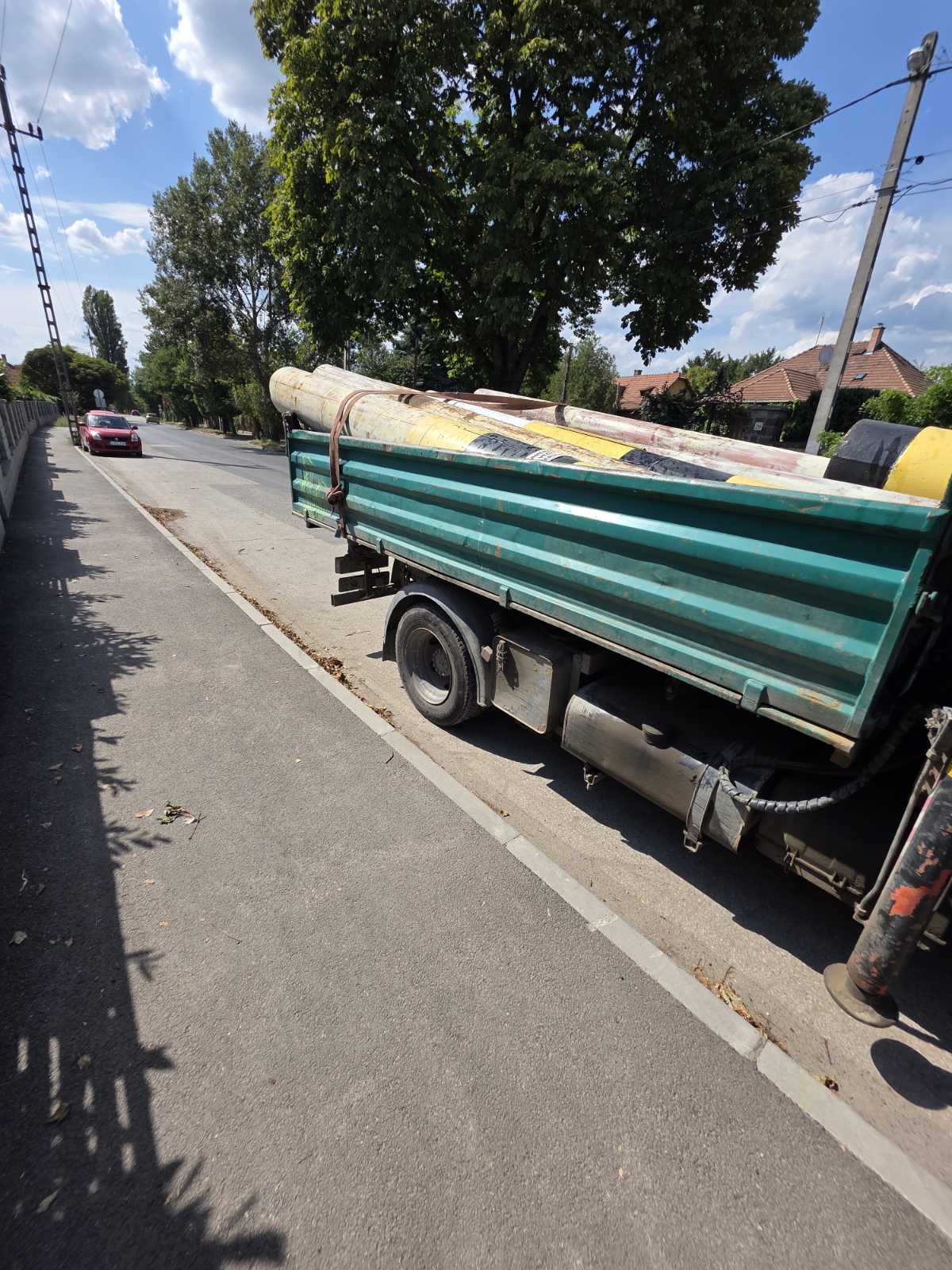 Építőanyag szállítás